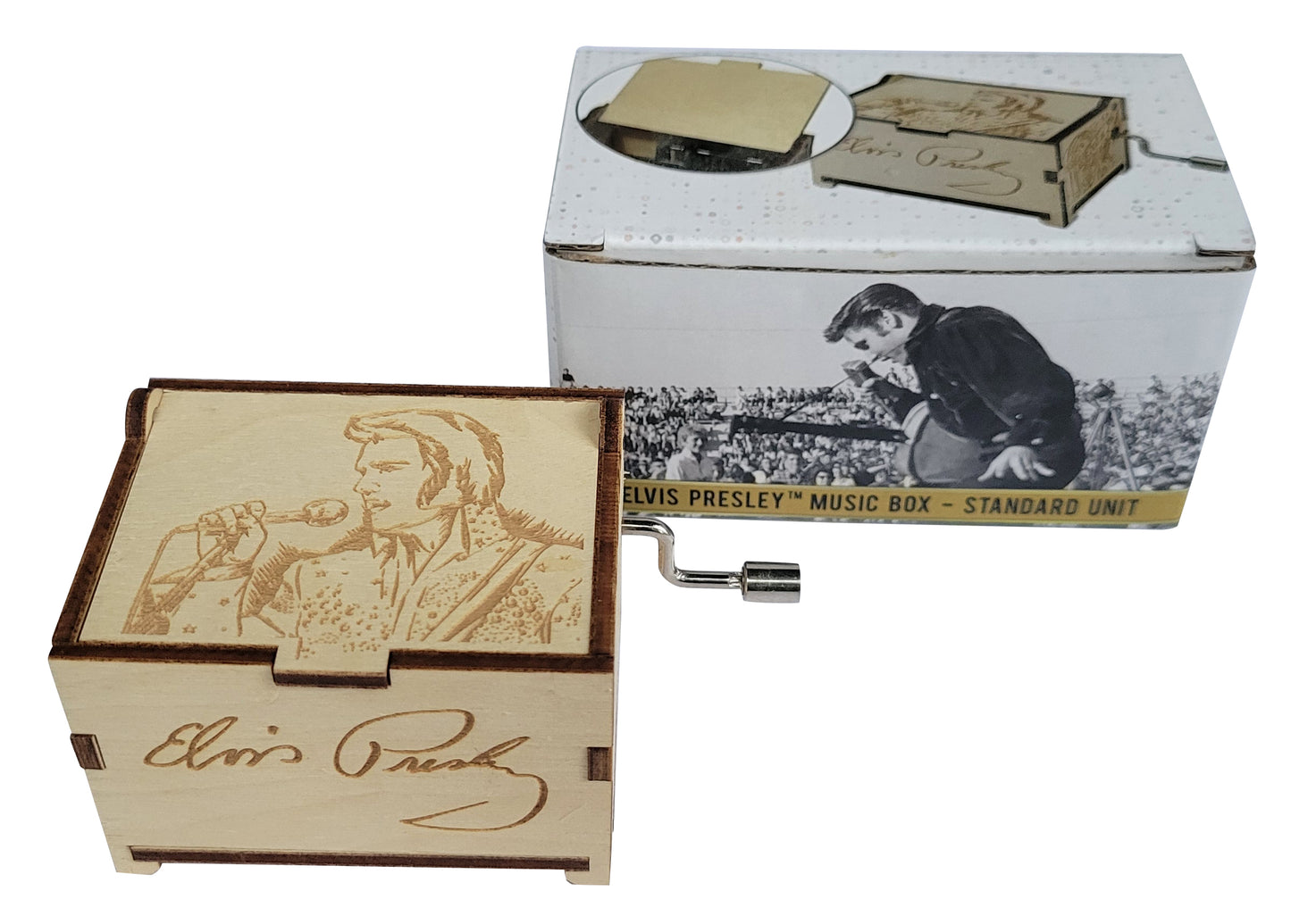 Elvis Presley Mini Music Box with song "Can’t Help Falling In Love", Gifts for Women, Men, Birthday, Christmas, Mother’s Day, Anniversary