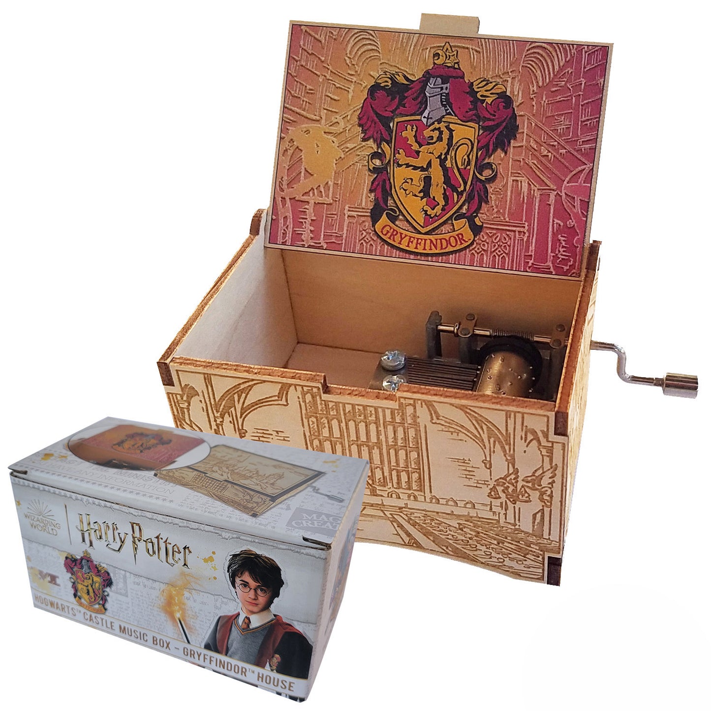Hogwarts Castle, Harry Potter Music Box with Movies Hedwig's Theme, Gifts for Women, Men, Birthday, Christmas, Mother’s Day, Anniversary