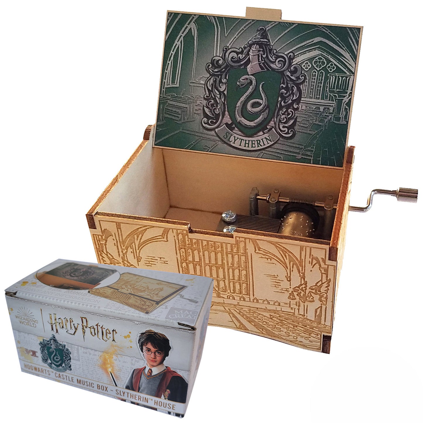 Hogwarts Castle, Harry Potter Music Box with Movies Hedwig's Theme, Gifts for Women, Men, Birthday, Christmas, Mother’s Day, Anniversary
