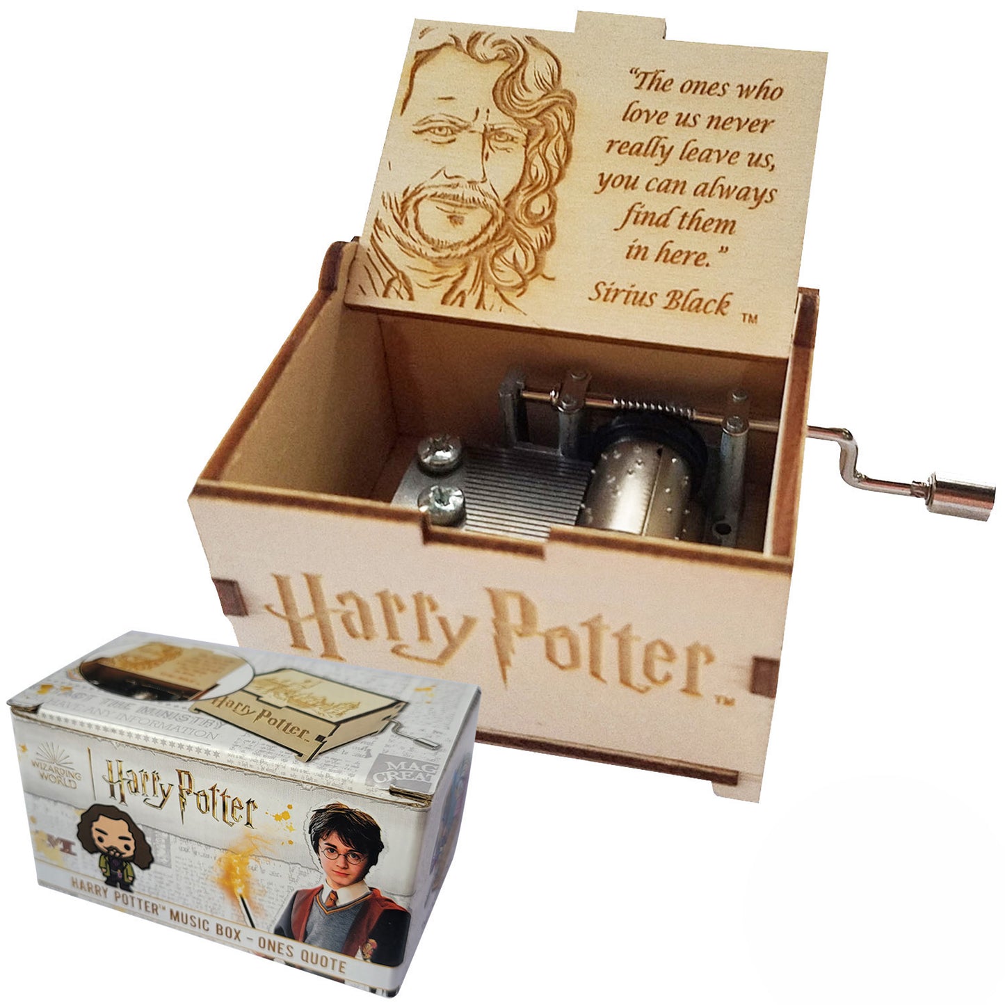 Harry Potter Mini Music Box with Movies Hedwig's Theme, Gifts for Women, Men, Birthday, Christmas, Mother’s Day, Anniversary