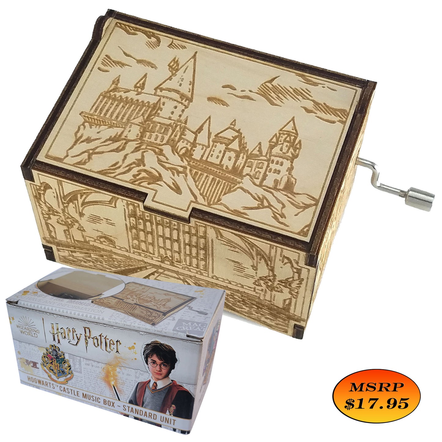 Hogwarts Castle Music Box