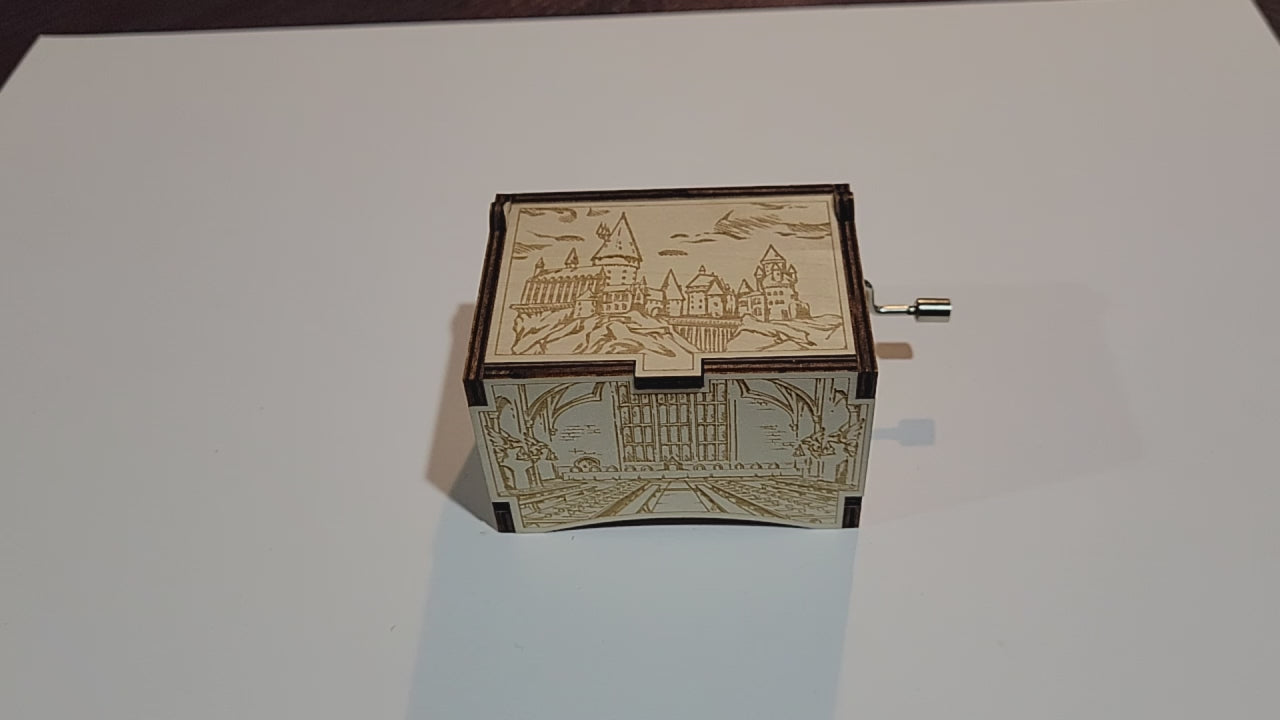 Hogwarts Castle, Harry Potter Music Box with Movies Hedwig's Theme