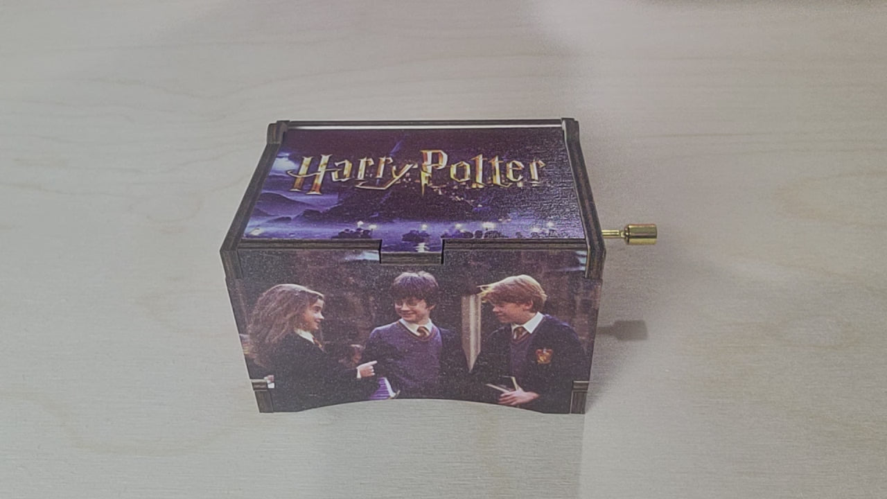 Harry Potter Gift Music Box, with “Hedwig's Theme” Song, Artwork
