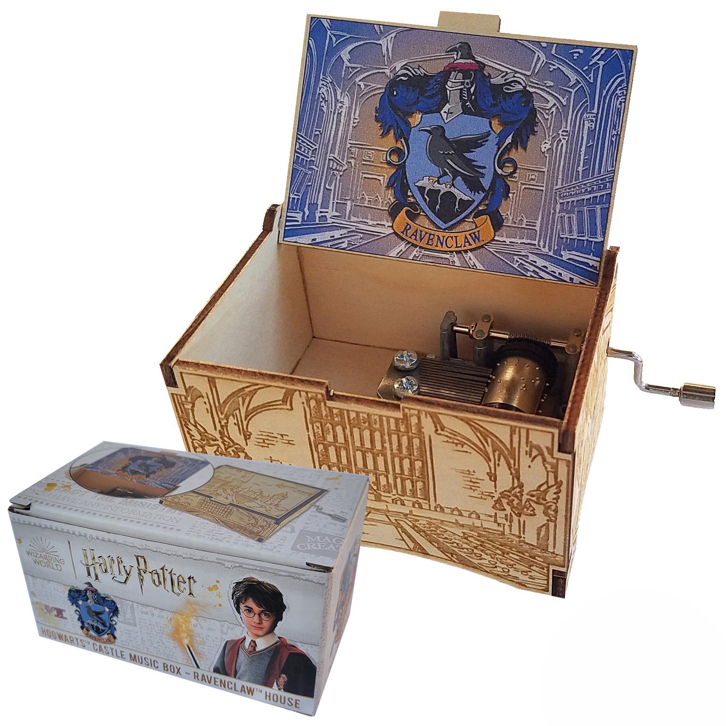 Hogwarts Castle, Harry Potter Music Box with Movies Hedwig's Theme, Gifts for Women, Men, Birthday, Christmas, Mother’s Day, Anniversary
